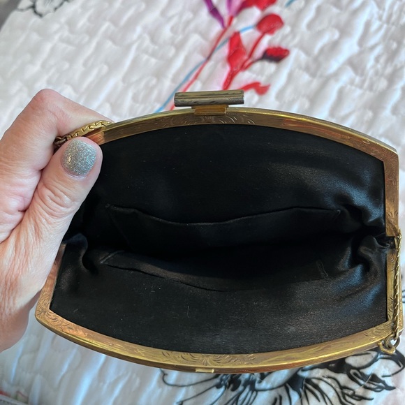 Vintage Embroidered Evening Bag - Picture 5 of 7